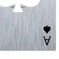 20 stk. pokerkortflaskeåbner, es-pokerformet, rustfrit stål ølflaskeåbner til barfest Online