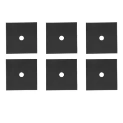 6 stk. PTFE antifouling oliebestandig genanvendelig nonstick beskyttelsesmåtte til gaskomfur Online