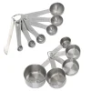 Målebægere & Måleskeer>12 stk. rustfri stål målebægre skeer sæt køkken måleværktøj til madlavning bagning