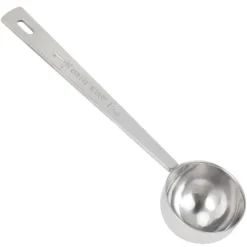 Bestik>2 stk. rustfrit stål mælk langt håndtag måleske blandeske bordservice