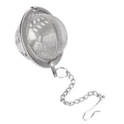 2 stk. rustfrit stålsi genanvendelig teboldsi køkkentilbehør Online