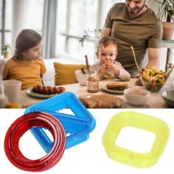 3 STK Sandwich Cutter Sealer Form Brød DIY Form Morgenmad Mad Skæreform til drengepige