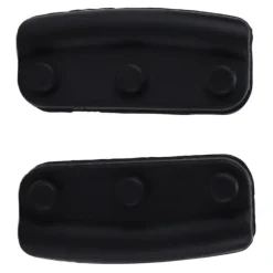 2 STK Silikone Grydegreb Holder Grydeholder Ærme Varmeisoleret grydegreb Dæksel til Køkken Madlavning Bagning Sort Discount