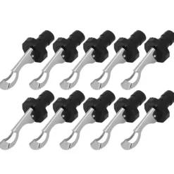 10 stk. silikone presse vinflaskepropper lækagesikre vakuumforseglede prop bar køkkenredskaber Discount