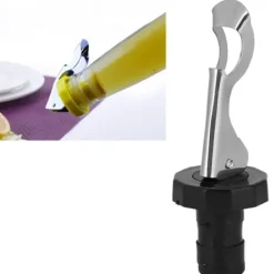 10 stk. silikone presse vinflaskepropper lækagesikre vakuumforseglede prop bar køkkenredskaber Discount