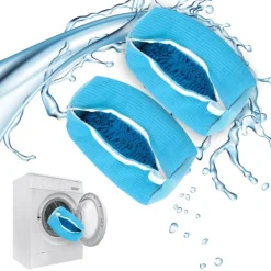 2 stk. Sko Vask Poser til Vaskemaskine, Vasketøjsnet Sko Beskytter Outlet