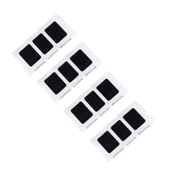 4 stk udskiftning af køleskabsluftfilter aktivt kul Meget effektivt luftrensende filterelement til Paultra2 Discount