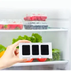 4 stk udskiftning af køleskabsluftfilter aktivt kul Meget effektivt luftrensende filterelement til Paultra2 Discount