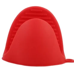 1 stk. varmebestandig skridsikker madlavningshandske mikrobølgeovn køkken bageværktøj rød Online