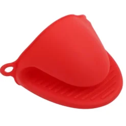 1 stk. varmebestandig skridsikker madlavningshandske mikrobølgeovn køkken bageværktøj rød Online