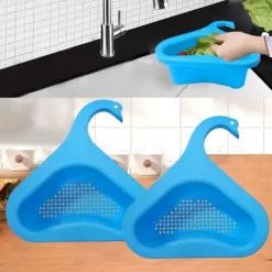 2 stk vask Svaneafløbskurv Vegetabilsk frugtvask Køkken New
