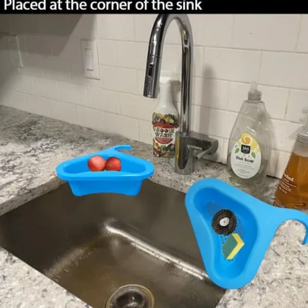 2 stk vask Svaneafløbskurv Vegetabilsk frugtvask Køkken New