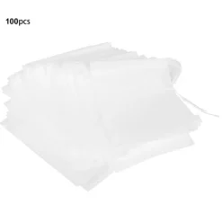 100 stk. 7x9 cm engangs sikre tebreve teblade filtersi infuserpose tilbehør Clearance