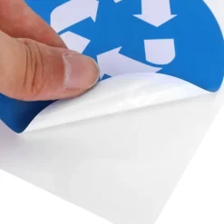 60 stk./sæt runde genbrugsaffaldskompostklistermærker til skraldespande, affaldsbeholdere, genbrugsbeholdere Sale