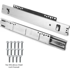 2 Udtrækkelige Trådkurve - 60 cm (B) | Køkkenkasser, Opbevaring Best