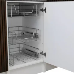 2 Udtrækkelige Trådkurve - 60 cm (B) | Køkkenkasser, Opbevaring Best