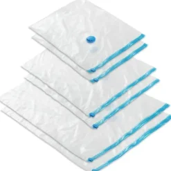 6 vakuumposer i forskellige størrelser - gennemsigtig