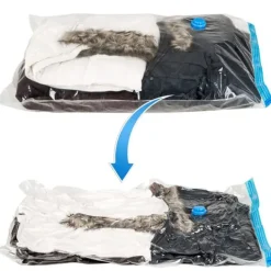 6 vakuumposer i forskellige størrelser - gennemsigtig