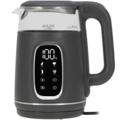 ADLER AD 1305 elkedel grå sølv Sale