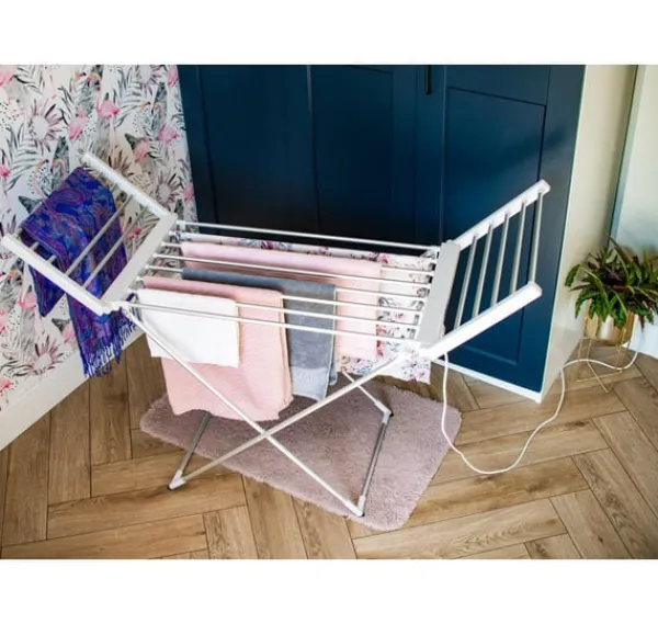 Vasketøjsudstyr>Adler, sammenfoldeligt elektrisk tørrestativ til tøj, AD 7821