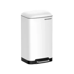 Affaldsbeholder 30 L hvid Outlet