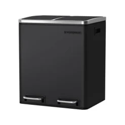 Affaldsbeholder 30 L sort Discount