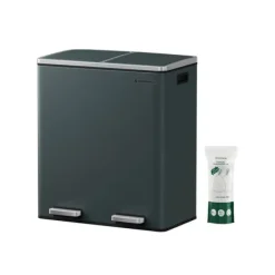 Affaldsbeholder 60 liter (2 x 30 L) grå Best