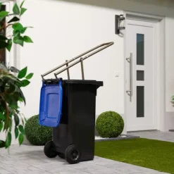 Affaldskomprimator, 95x35x30,5 cm, Brun New