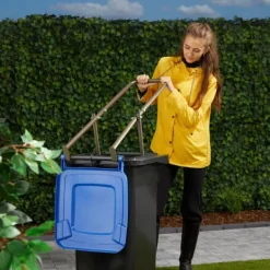 Affaldskomprimator, 95x35x30,5 cm, Brun New