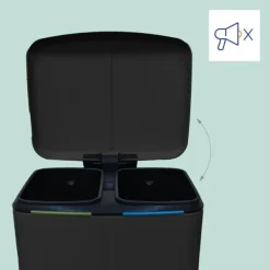 Affaldssorterer, 60x44,5x41 cm Outlet