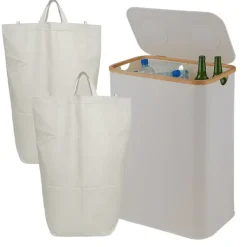 Affaldssorteringsbeholder, 68,5x57x37 cm, 80x57x37 cm Discount