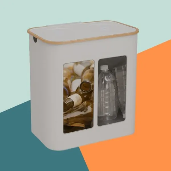 Affaldssorteringsbeholder, 68,5x57x37 cm, 80x57x37 cm Discount