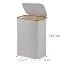 Affaldssorteringsbeholder, 68,5x57x37 cm, 80x57x37 cm Discount