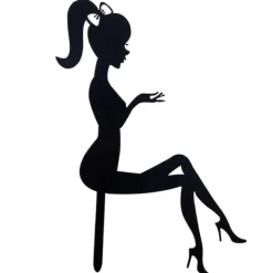 Akryl kagetopper pige kvinde Clearance