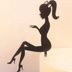 Akryl kagetopper pige kvinde Clearance