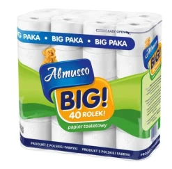 Toiletpapir>Almusso Toiletpapir Storpakke 40 ruller