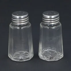 Alpina - Salt and pepper shakers in glass 2 pcs. New