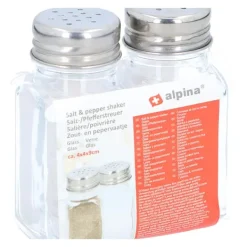 Alpina - Salt and pepper shakers in glass 2 pc. Outlet