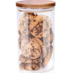 Kagedåser>Alpina Krukke med trælåg 9,5x16cm