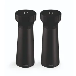 Salt- & Peberstrøere>Amefa træpeber- og saltkværnsæt 15 cm 2 dele sort