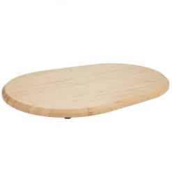 Apparat-glidebræt, Oval 39,9x28,2x2,3 cm, Naturtræ Outlet