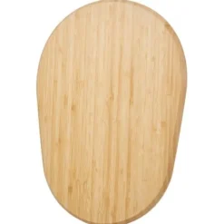 Apparat-glidebræt, Oval 39,9x28,2x2,3 cm, Naturtræ Outlet