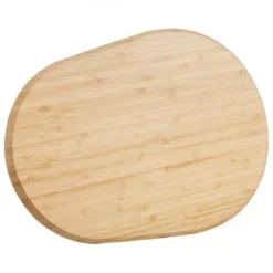 Apparat-glidebræt, Oval 39,9x28,2x2,3 cm, Naturtræ Outlet