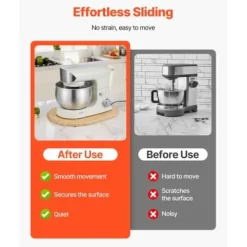 Apparat-glidebræt, Oval 39,9x28,2x2,3 cm, Naturtræ Outlet