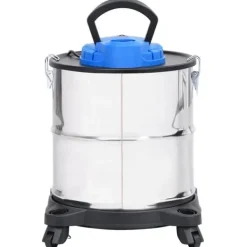 Askestøvsuger med HEPA-filter 1200 W og 20 l beholdere | Farve: Rustfrit stål