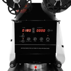 Automatisk Boba Cup Sealer 500W & Bubble Tea Shaker GRATIS filmæske 500-650 kopper i timen Plastpapir 90/95 mm Diameter rustfrit stål Sale