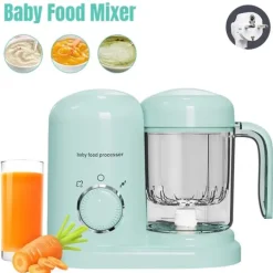 Babymadmaskine, multifunktionel damp- og madlavningsmaskine,Grøn Hot