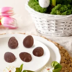 Bageform til småkager, praliner, silikone, brun, æg, SILLINIE ORION 154407 Clearance