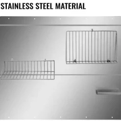 Bagplade til emhætte 36 x 33,9 tommer i rustfrit stål med hylde. Hold din køkkenvæg pæn med denne stilfulde stænkplade. New
