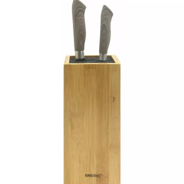 BAMBU BLOK KØKKENKNIV STATIV KINGHOFF KH-1559 Best
